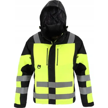 Pracovní obuv ZIMNÍ PRACOVNÍ BUNDA, ZATEPLENÁ, REFLEXNÍ, S KAPUCÍ , BOZP S