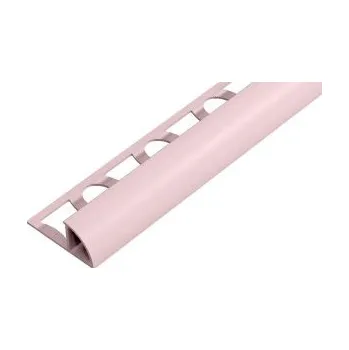 ukončovací lišta ACARA PRAHA s.r.o. SP15 ukončovací lišta C, PVC růžová, 12 mm, 2,5 m
