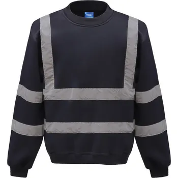 pracovní mikina Yoko Mikina HVJ 510 Hi-Vis, výstražná COT79J51000305-navy 2XL Navy