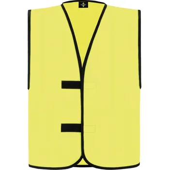 pracovní vesta Korntex Vesta KXL – Leipzig, identifikační COT760KXL20015-yellow Žlutá 5XL