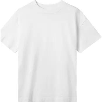 pracovní tričko TRUE BLANKS Tričko Contemporary Womens Oversized Tee, krátký rukáv, dámské COT73875004704-off white XL Bílá špinavá