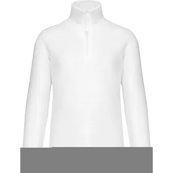 pracovní mikina Kariban Mikina Kariban K912 Enzo s 1/4 zipem, mikrofleecová COT20K91200102-white M Bílá