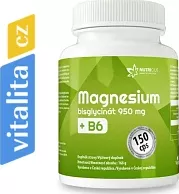 Nutricius Magnesium bisglycinát + B6 150 cps.