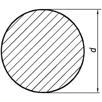 Stavební profil Oc. kruhová ZTV d=10 DIN1013 - S235JRG2 dle EN10025 (ČSN425510)