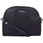 SEGALI Dámská kožená crossbody kabelka 12 Black + 2 měsíce na vrácení zboží