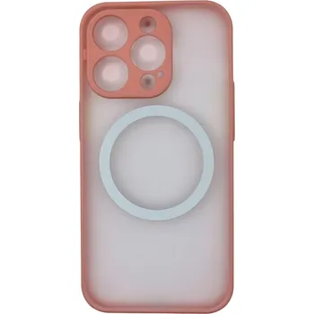 MagSafe silikonový kryt pro iPhone 16 Pro - Růžový