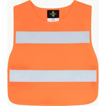 pracovní vesta KORNTEX HI-VIS P100 AMIGO / Reflexní poncho - orange XL