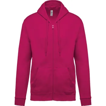 pracovní mikina Kariban Mikina Kariban K479 s kapucí na zip COT20K47931003-fuchsia L Fuchsia