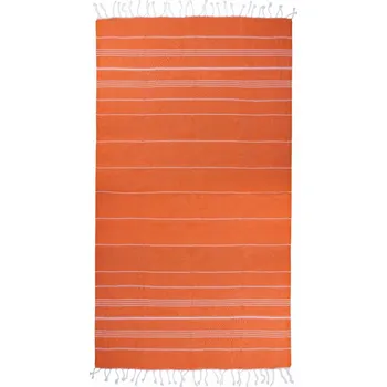 Utěrka The One Towelling Ručník Hamam Sultan, 100x180cm, 270g COT48101987199-orange/whit UNI Oranžová/bílá