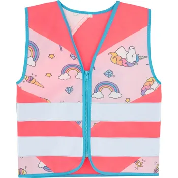 Chlapecké kalhoty Korntex Vesta ACTION, reflexní, dětská COT76ACTNagv00-neon pink/u XS Růžová neon