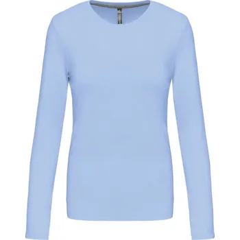 pracovní tričko Kariban Tričko K383, dlouhý rukáv, dámské COT20K38341013-sky blue 3XL Modrá nebesky