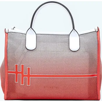 Kabelka HISPANITAS Dámská červeno-bílá kabelka BV253824-SCARLET-618 Velikost