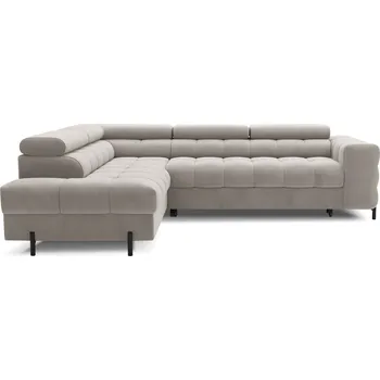 Sedací souprava Rohová rozkládací sedací souprava FERUCCE 276 cm Paros 02 béžová levá