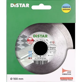Řezný kotouč Diamantový kotouč na obklady a dlažby DISTAR ELEGANT 100mm x 1,2 x 22,23 – TOP kvalita řez