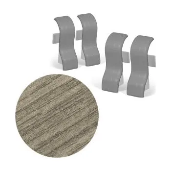 soklová lišta AC AP35 spojka k liště 08, Dub Butterscotch, 4 ks