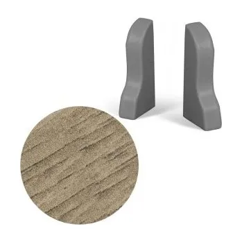 soklová lišta AC AP35 koncovka L+P k liště 08, Dub Grand přírodní, 1 pár