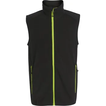 pracovní vesta Regatta Professional Vesta Structure Navigate TRF 695, fleecová COT36F695d8213-black/lime 3XL Černá/lime zelená