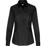 Seidensticker Košile Blouse Slim LSL, dlouhý rukáv, dámská COT780613002xc-black Černá 34
