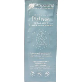 Pleťový krém laSaponaria Bioaktivní pleťový krém pro hydrataci s meduňkou BIO - vzorek (3 ml)