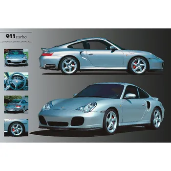 Plakát Plakát, Obraz - Porsche 911 Turbo