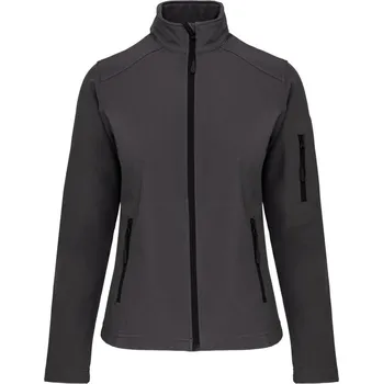 pracovní bunda Kariban Bunda Kariban K400, softshellová, dámská COT20K40049304-titanium XL Šedá titanium