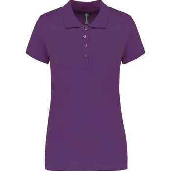 Kariban Polokošile Kariban K255, krátký rukáv, dámská COT20K25535004-purple XL Purpurová