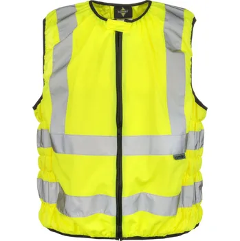 pracovní vesta Korntex Vesta KXMOTO – Schlei pro motocyklisty, reflexní COT76MOTO20004-yellow XL Žlutá