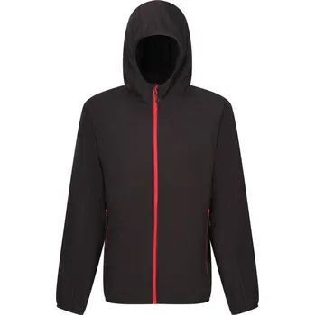 pracovní mikina Regatta Professional Mikina s kapucí Navigate TRF 690 COT36F690y2804-black/class XL Černá/červená