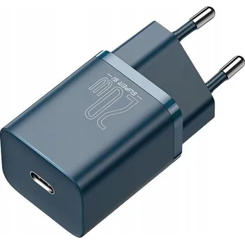 Baseus Super Si 1C rychlá nabíječka USB Typ C 20 W Power Delivery modrá