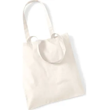 Nákupní taška Westford Mill Taška Bag for Life W101, bavlněná, 10l COT50010110099-natural UNI Naturální