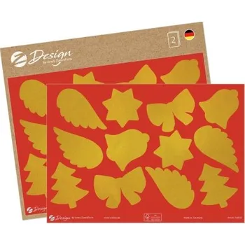 Vánoční dekorace AVERY Z-DESIGN Vánoční etikety Zalté vánoční motivy - 54618