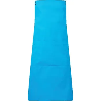 Pracovní zástěra Premier Zástěra Swap and Pop PR 190 s laclem COT39019044099-turquoise Tyrkysová UNI