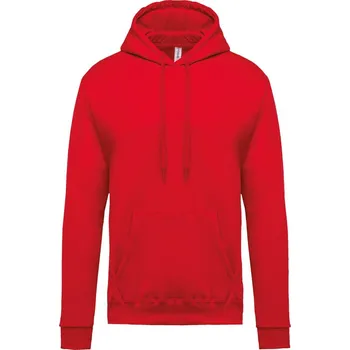 pracovní mikina Kariban Mikina Kariban K476 s kapucí, pánská COT20K47600405-red 2XL Červená