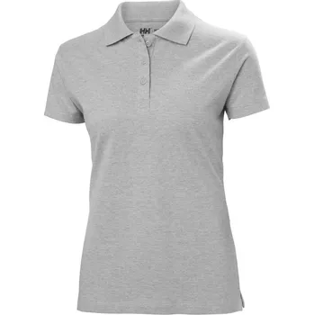 Pánské tričko Helly Hansen Polokošile Classic 79168, krátký rukáv, dámská COT59916807703-grey melang L Melír šedá