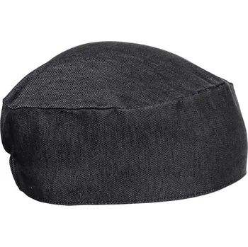 Pracovní přilba Premier Čepice PR 653, kuchařská COT390653m0999-black denim UNI Černá denim