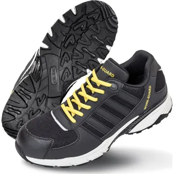 Pracovní obuv Result Obuv R348X S1P SRC, polobotka s gumovou špicí COT30348X981h6-black/grey Černá/šedá 47