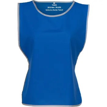 Pracovní oblečení Yoko Vesta HVJ259 Hi-Vis Tabard, výstražná COT79J2594508e-royal blue Modrá královská Dětská