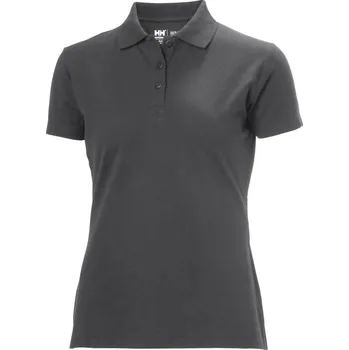 Pánské oblečení Helly Hansen Polokošile Classic 79168, krátký rukáv, dámská COT59916867005-dark grey 2XL Šedá tmavá