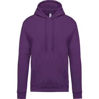 pracovní mikina Kariban Mikina Kariban K476 s kapucí, pánská COT20K47635014-purple Purpurová 4XL