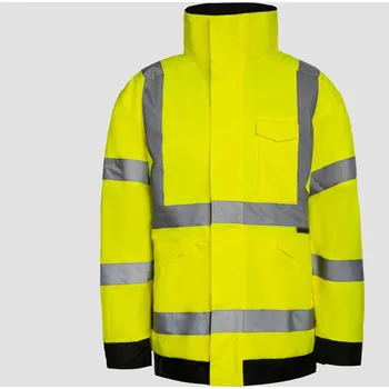 Pracovní oblečení Korntex Bunda do deště KXRJ – Tampere, reflexní COT76KXRJ20004-yellow XL Žlutá