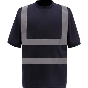 pracovní tričko Yoko Tričko HVJ410 Hi-Vis, krátký rukáv, výstražné COT79J41000305-navy 2XL Navy