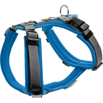 Vodítko pro psa Postroj pro psa Hunter Maldon Up Modrá 66-118 cm