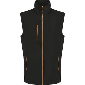 pracovní vesta Regatta Professional Vesta Navigate TRA 915, softshellová COT36A915ad401-black/orang S Černá/oranžová pop