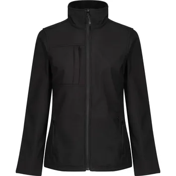 pracovní bunda Regatta Professional Bunda Octagon II TRA 689, softshellová, dámská COT36A6898082b-black/black XS Černá/černá