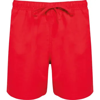Pánské kraťasy Kariban Plavky Kariban K760, pánské COT20K76000405-red 2XL Červená