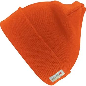 Pracovní přilba Result Headwear Čepice RC 033X s Thinsulate podšívkou, pletená COT28033X04499-neon orange UNI Oranžová neon