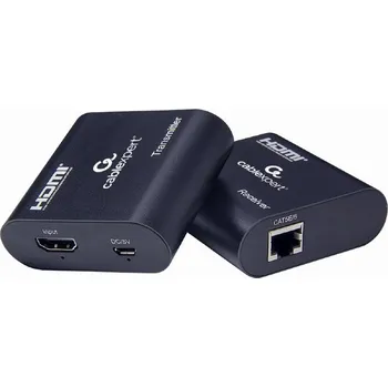 Kabel GEMBIRD Extender HDMI HDMI 1.3 černá Vlastnosti: podporuje EDID Kat: 6