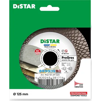 Řezný kotouč DISTAR ProGres 125 mm – Diamantový kotouč na dlažbu a obklady (pro řezání Jolly)