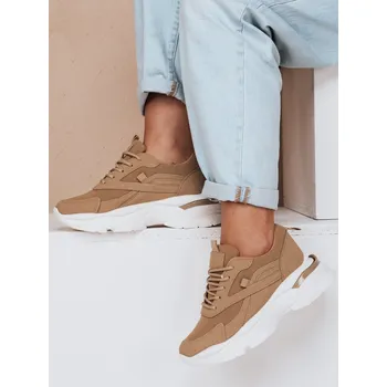 Dámské tenisky Dámské tenisky na platformě SPORTLITE ZY0608 Barva: Khaki, Velikost: 37