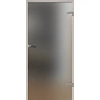 Interiérové dveře Skleněné dveře Naturel Glasa pravé 80 cm matné GLASA1B80P